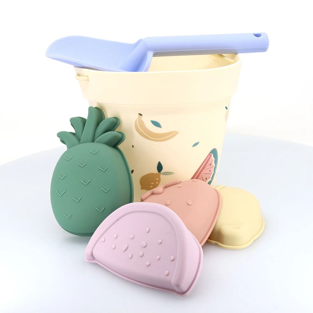 Silicone Beach Toy Set - Fruits
