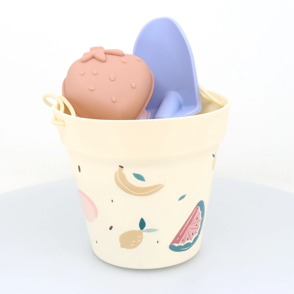 Silicone Beach Toy Set - Fruits
