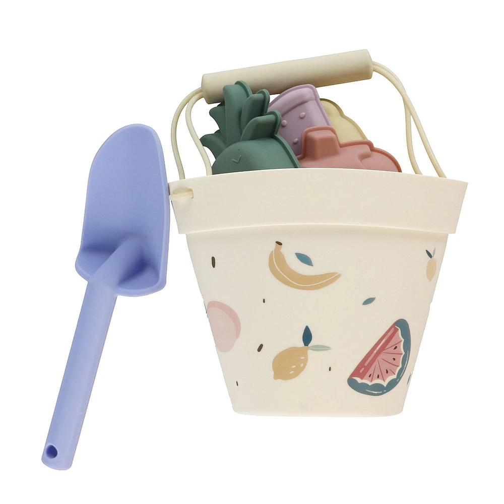 Silicone Beach Toy Set - Fruits