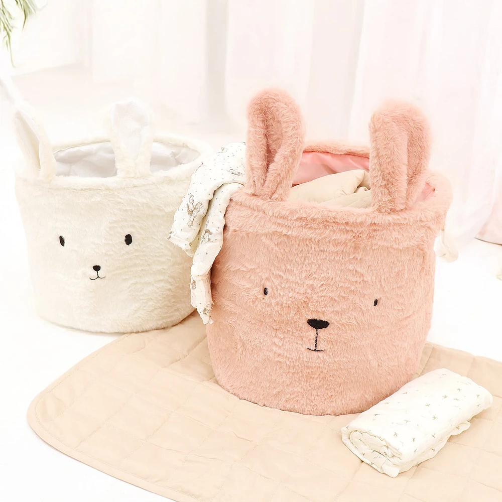 Basket - Pink Rabbit