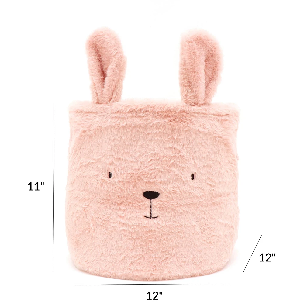 Basket - Pink Rabbit