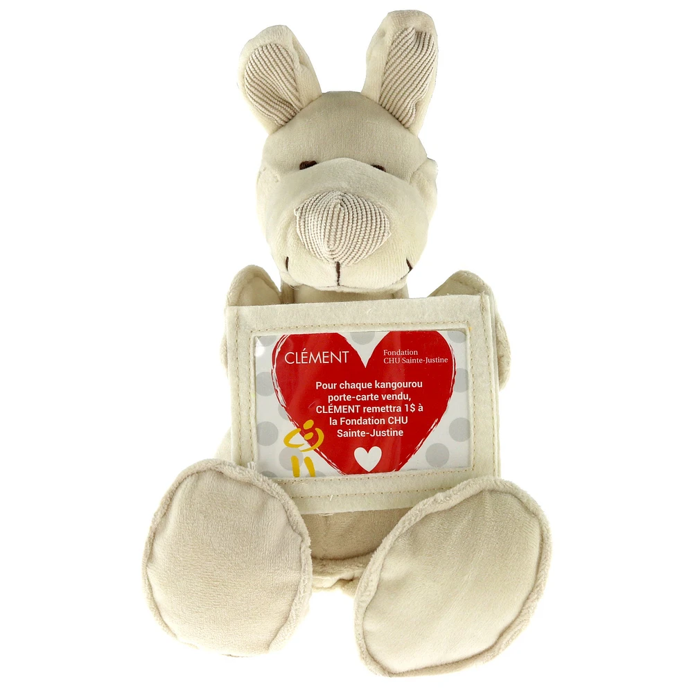 Kangaroo Gift Card Holder - Sainte-Justine Foundation