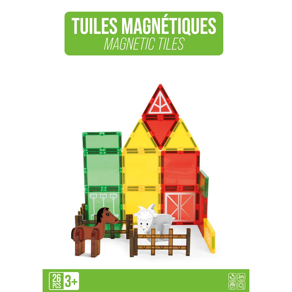 Magnetic Tiles Farm