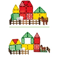 Magnetic Tiles Farm