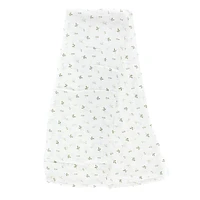 Couverture Mousseline Bambou - Feuille
