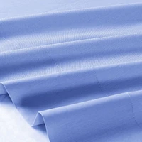 Ensemble Draps en Bambou Lit Double - Bleu