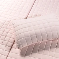 Courtepointe Lit Simple - Rose