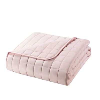Courtepointe Lit Simple - Rose