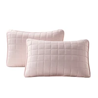 Courtepointe Lit Simple - Rose