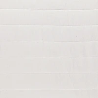 Courtepointe Lit Simple - Gris