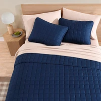 Twin Quilt Set - Navy