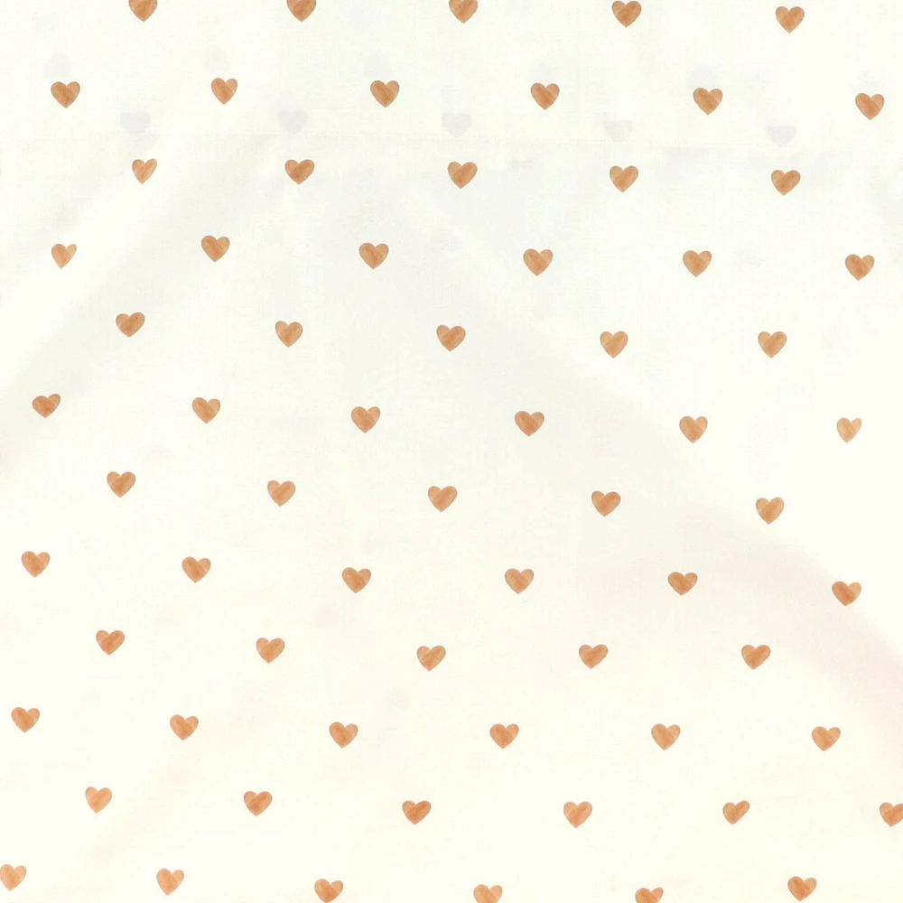 Ensemble Draps Lit Simple  - Coeurs