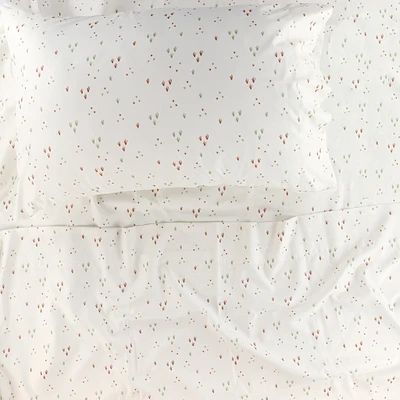 Ensemble Draps Lit Simple - Herbes