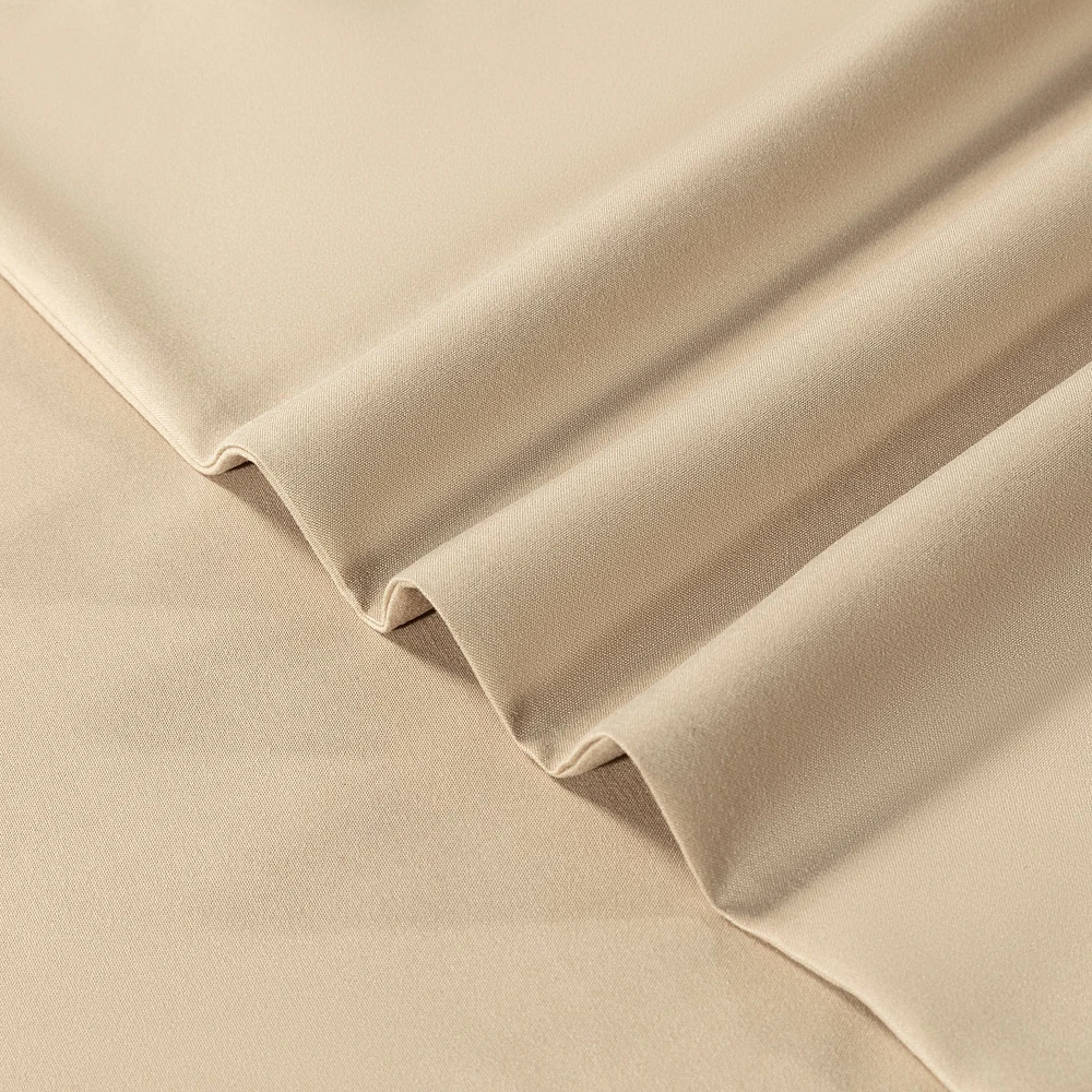 Ensemble Draps Lit Double - Sable
