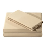 Ensemble Draps Lit Double - Sable