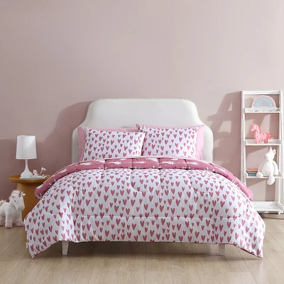 Twin Comforter Set - Unicorns