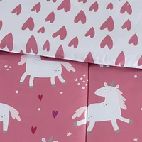 Twin Comforter Set - Unicorns