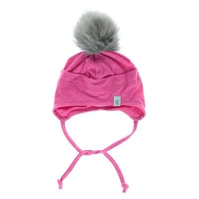 Tuque Coton Pompon 18mois-5ans