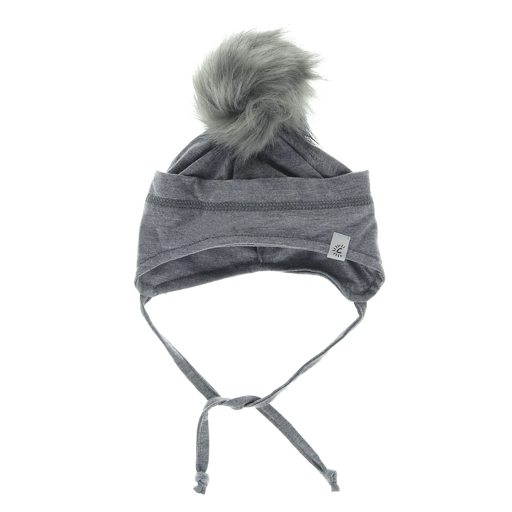 Pompom Cotton Beanie 18m-5yrs