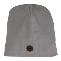Cotton Rib Beanie 9-24m