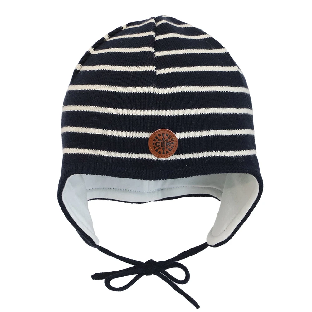 Striped Beanie 2-5y