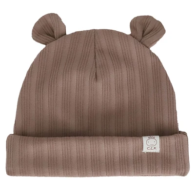 Tuque Côtelée Ourson 0-9mois