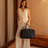 Sac Fourre-Tout London Nylon Recyclé Noir