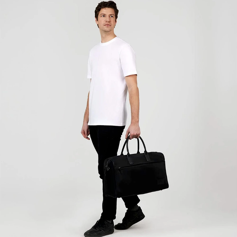 Sac Fourre-Tout London Nylon Recyclé Noir