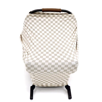 3-in-1 Car Seat Cover and Nursing Shawl