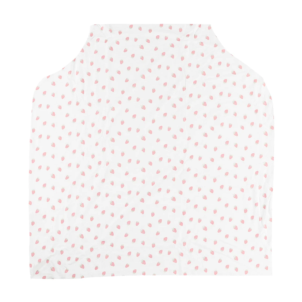 Housse 3-en-1 Siège d'Auto et Foulard d'Allaitement  - Fraises