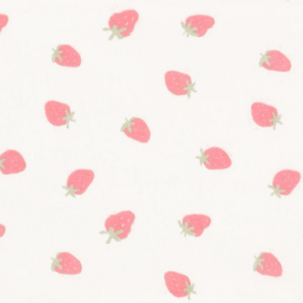 Serviette de Bain à Capuchon et Gant - Fraises