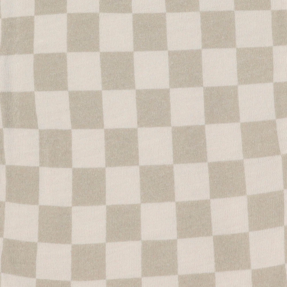 Hooded Bath Towel and Wash Mitt - Plaid