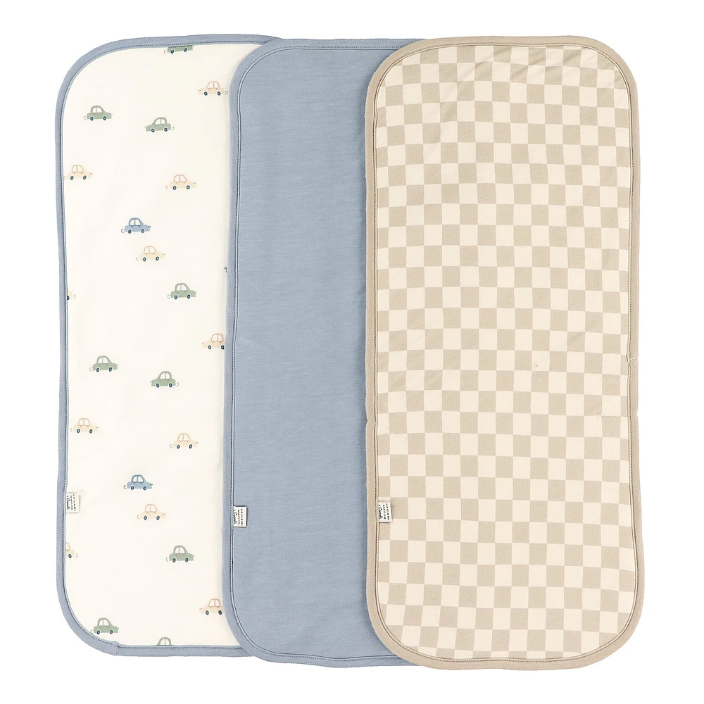 Burp Cloth 3-pack - Plaid