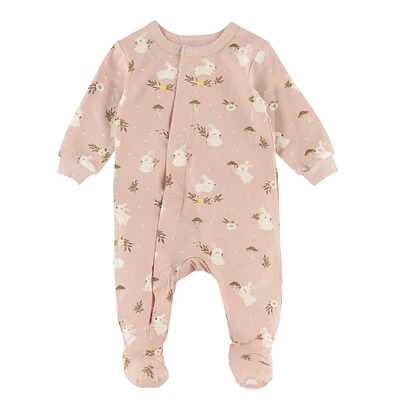 Rabbits Magnetic Pajamas P-12m