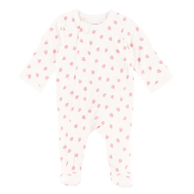 Strawberries Pajamas 1-18m