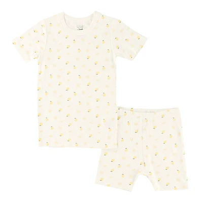 Pyjama Court Citrons 2-12ans