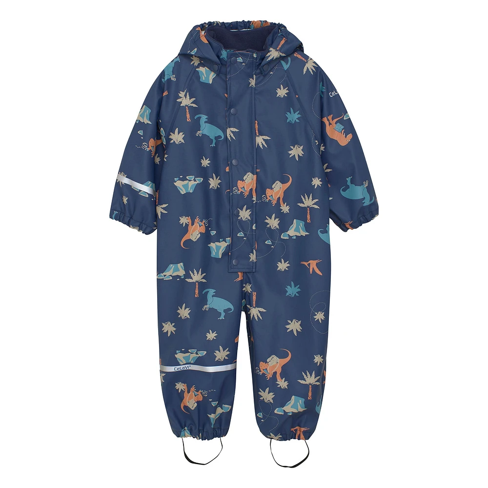 Dino Aop Rainsuit 6m-5a