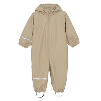 Solid PU Rainwear Suit 6m-5y