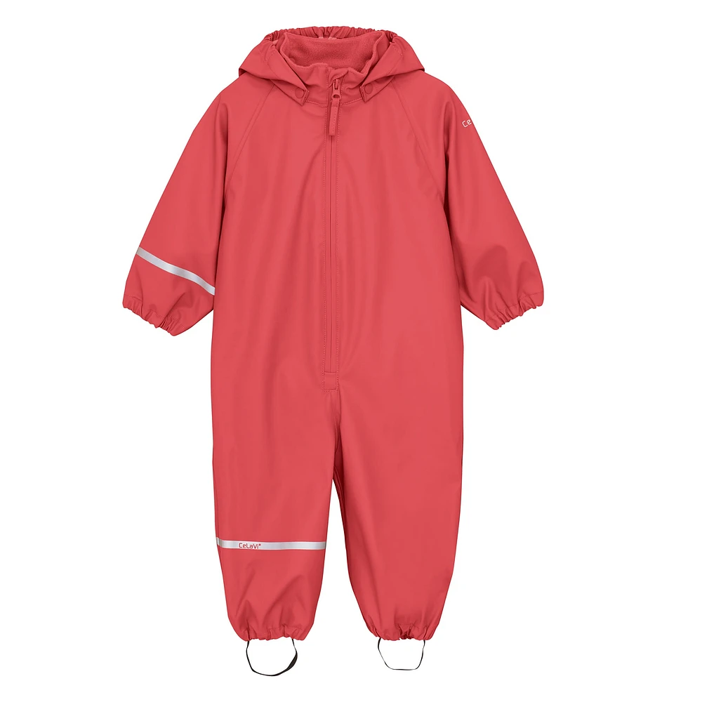 Solid PU Rainwear Suit 6m-5a