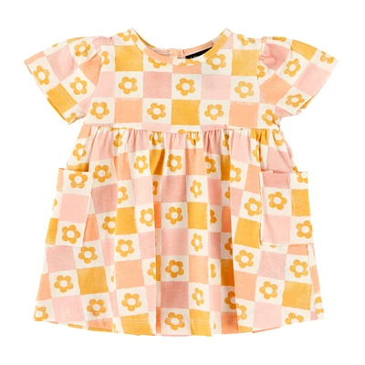 Robe Prairie Ocre 3-24mois