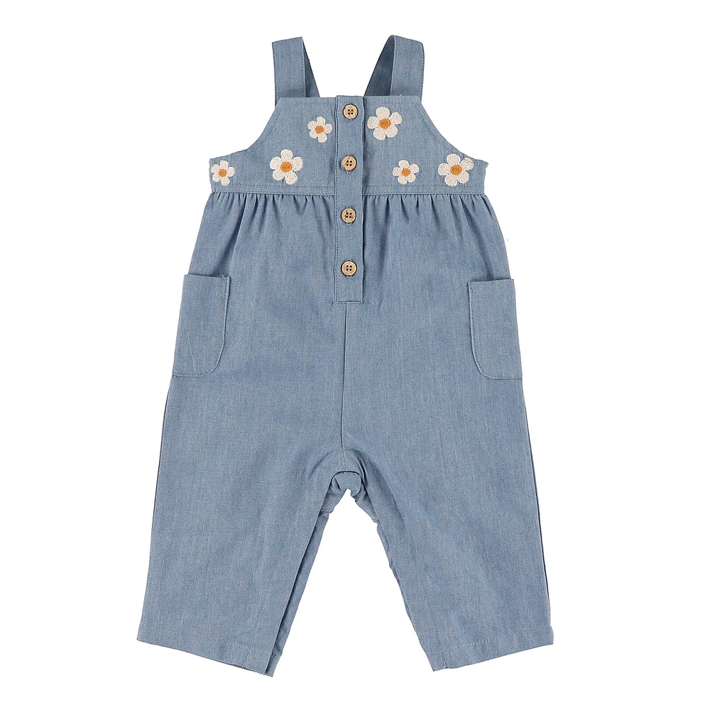 Salopette Prairie Chambray3-24mois