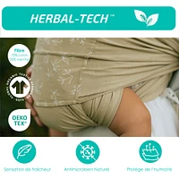 Snug Baby Wrap In Mint Fiber - Sand