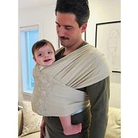 Snug Baby Wrap In Mint Fiber - Sand