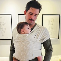 Snug Baby Wrap In Mint Fiber - Sand