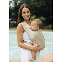 Snug Baby Wrap In Mint Fiber - Sand