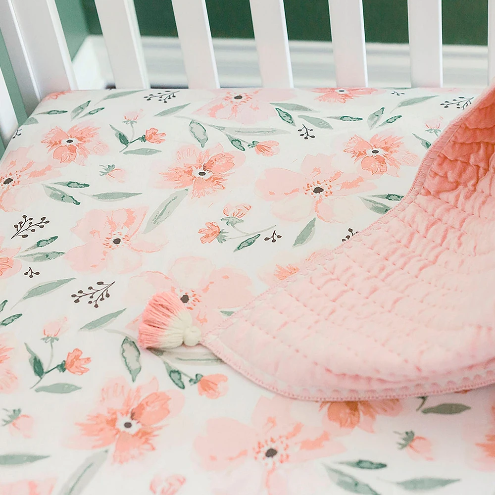 Drap Contour Parker - Fleurs