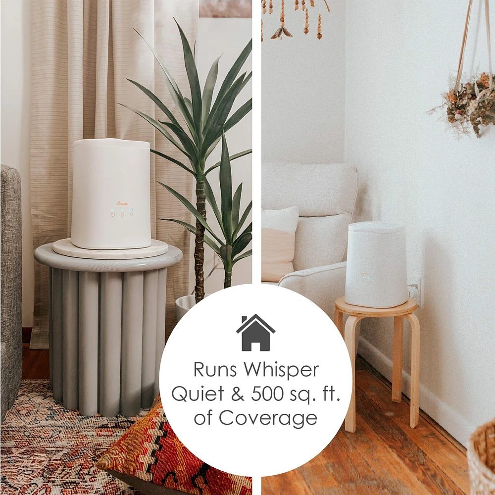 Humidificateur Ultrasonique à Vapeur Froide avec diffuseur d’arômes (1,2 gal.)