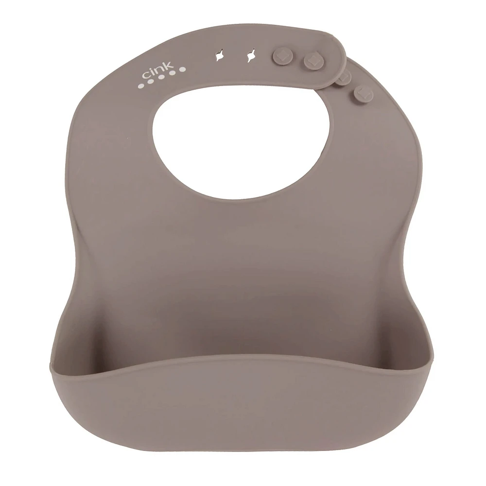 Bavoir en Silicone - Fog