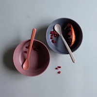 Bamboo Bowl 3-pack - Fog/Beet/Ocean