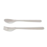 Cuillère et Fourchette en Bambou